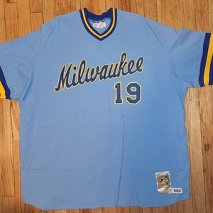 Mitchell & Ness Cooperstown Collection Milwaukee brewers 1982 Jersey